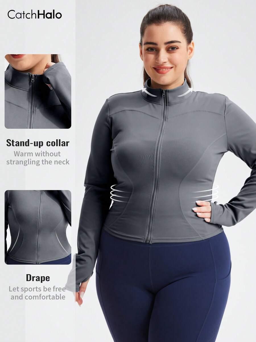 SZARA BLUZA SPORTOWA
