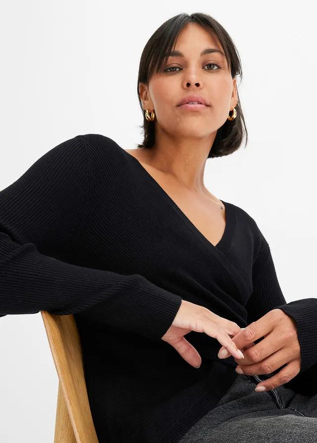SWETER V-NECK 