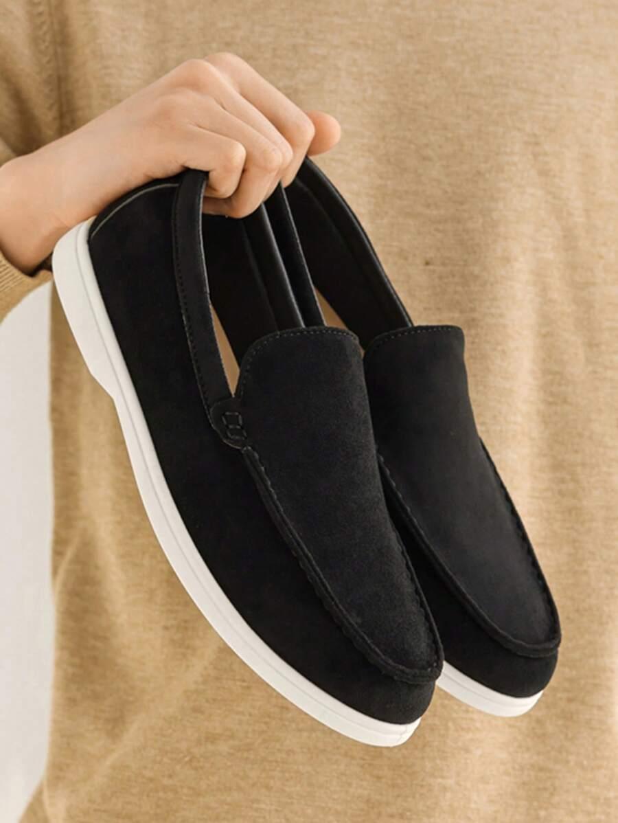 CZARNE MOKASYNY CASUAL