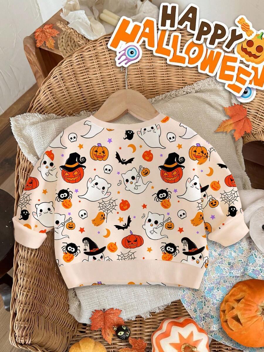 BLUZA Z NADRUKIEM HALLOWEEN