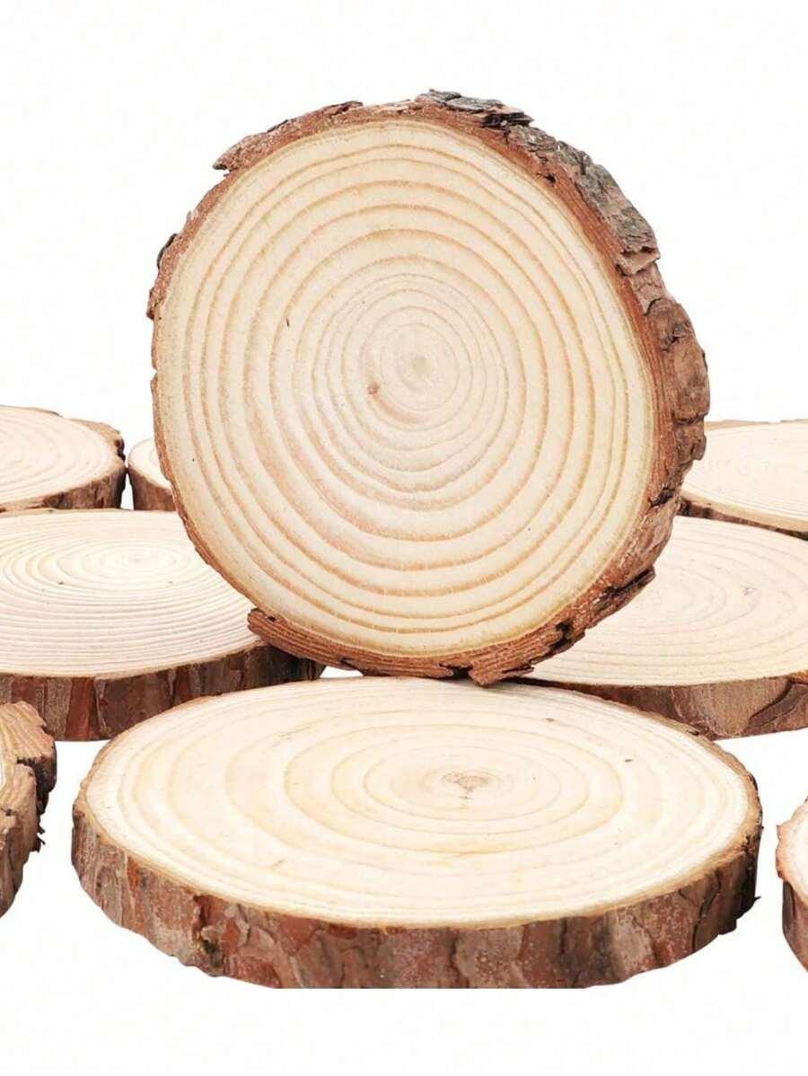 drewniana dekoracyjna podstawka 2-pack