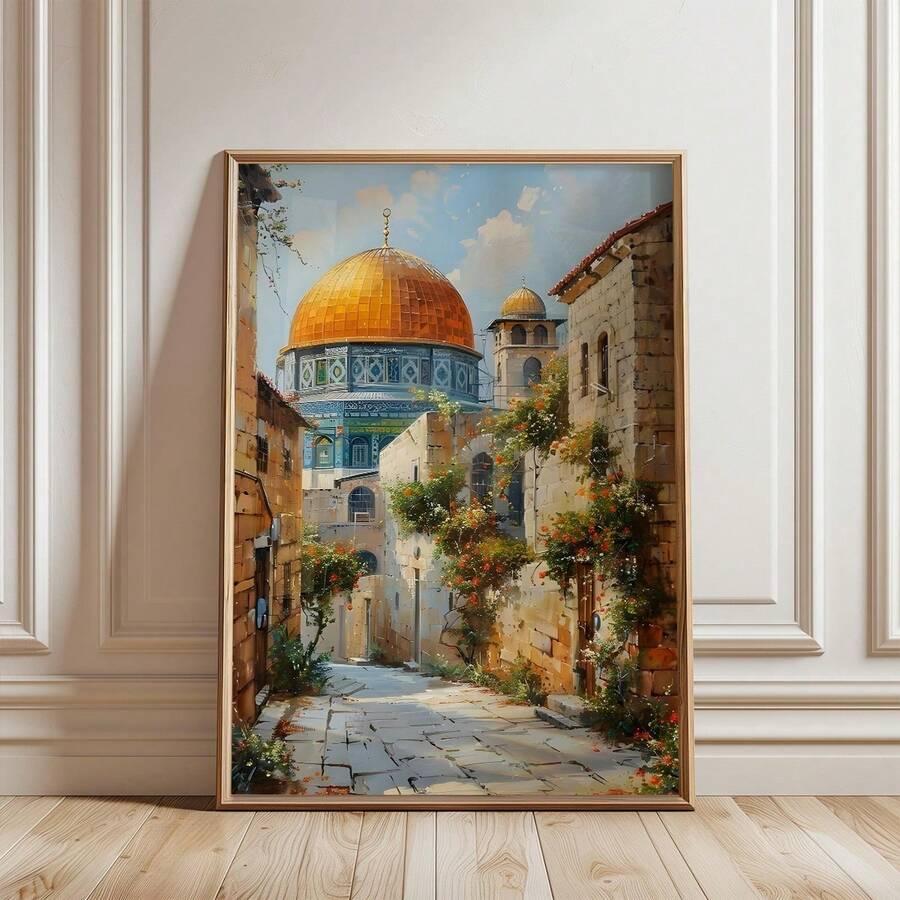 plakat na ścianę wzór