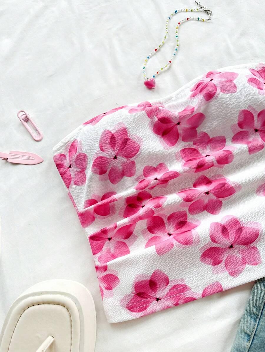 TOP FLORAL PRINT 