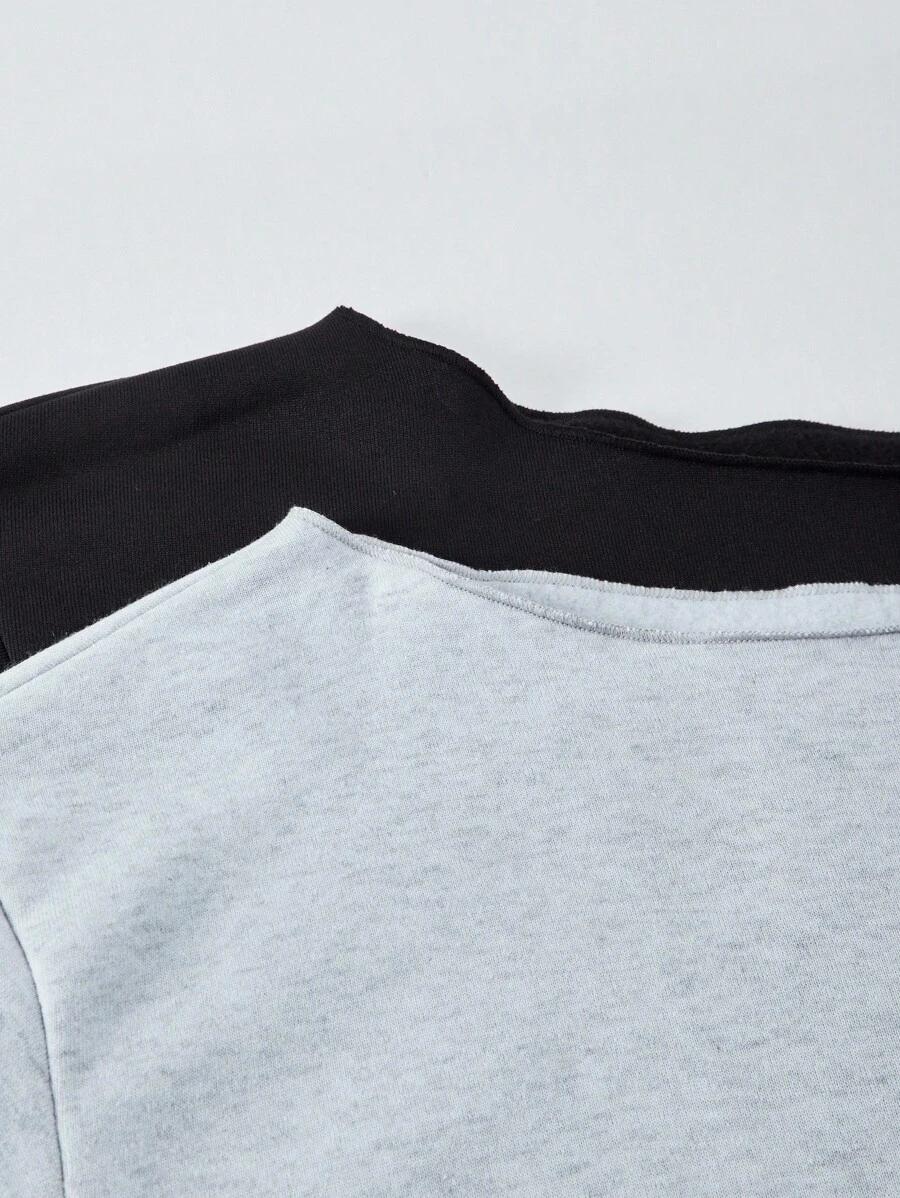 BLUZA ASYMETRIA 2-PACK