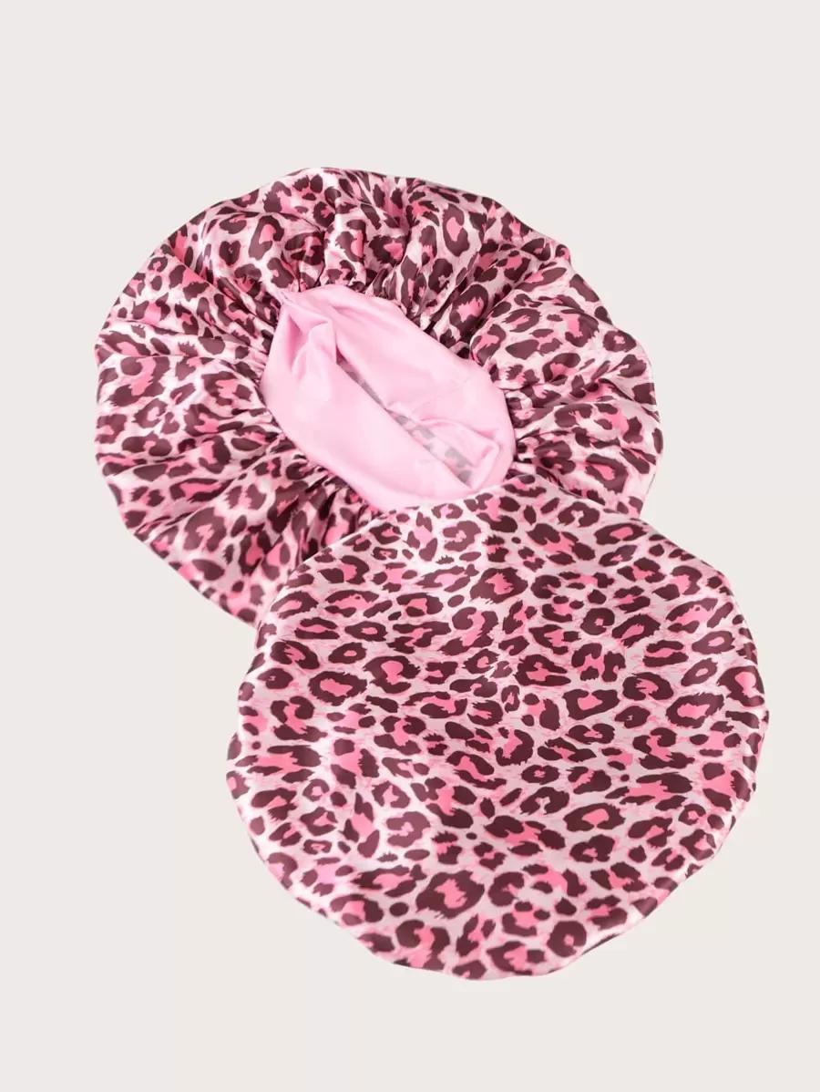 czepek do włosów animal print