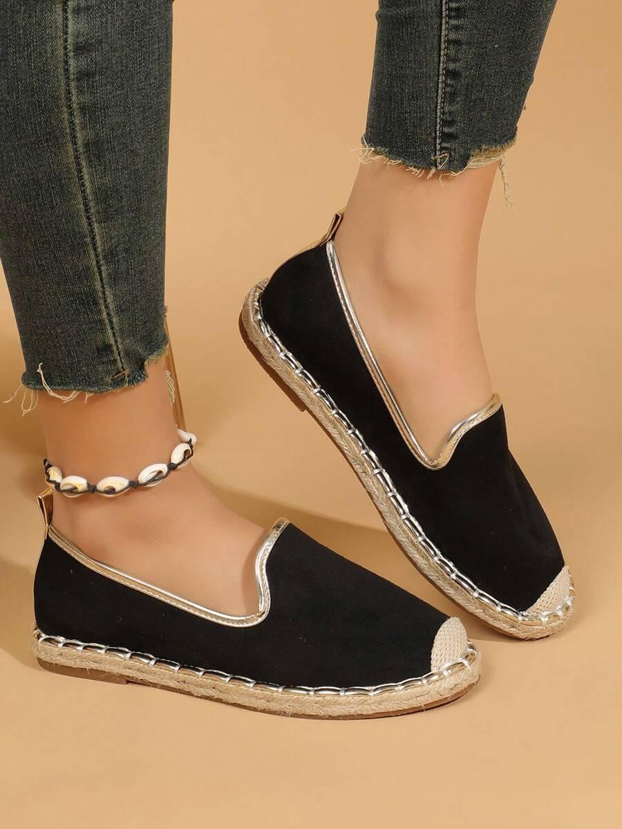 CZARNE MOKASYNY CASUAL