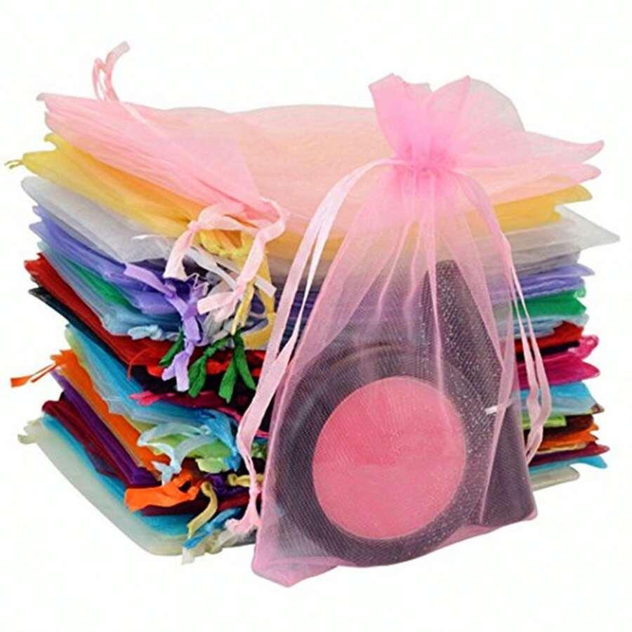 czerwone woreczki prezentowe 10 pack