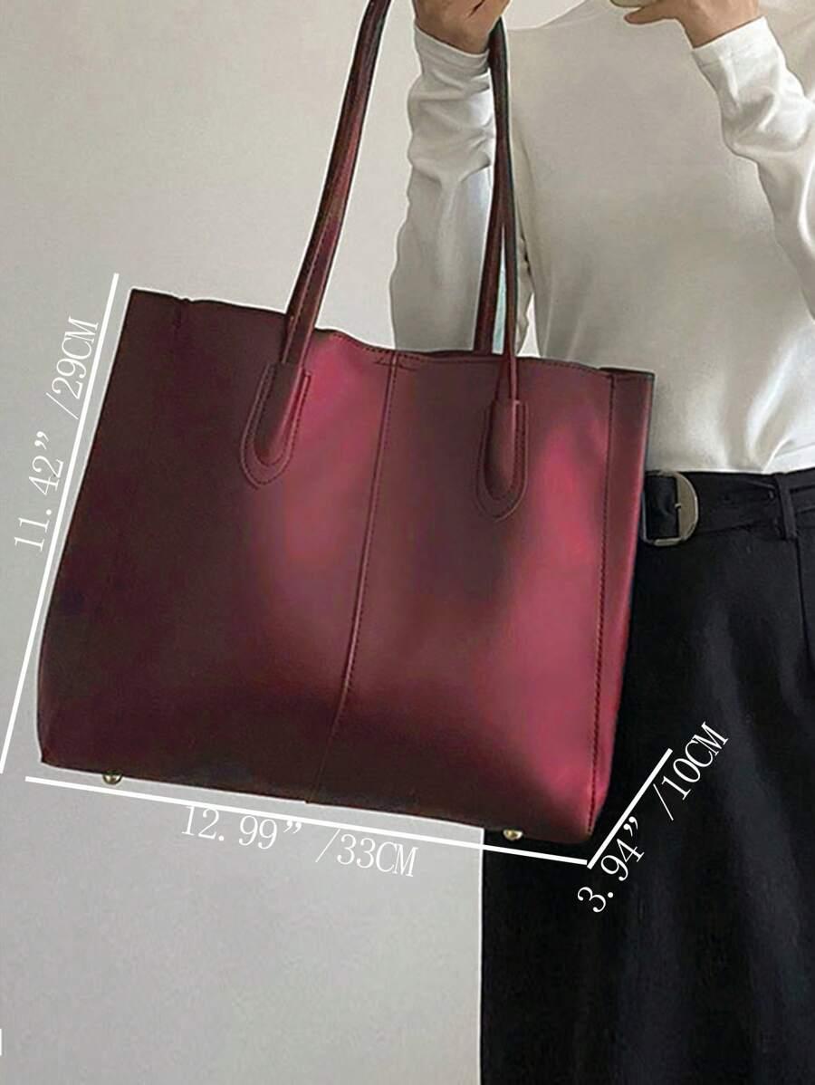 bordowa TOREBKA casual