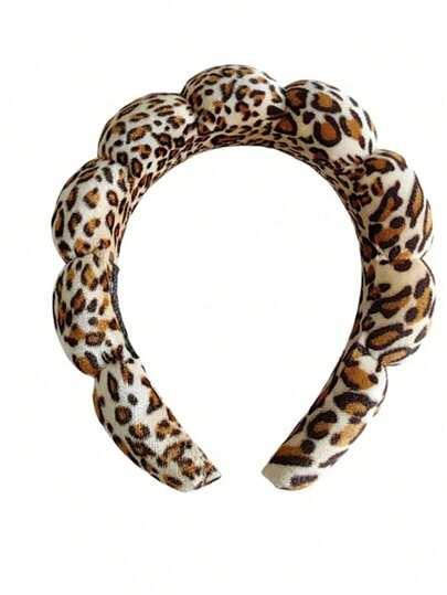 opaska do włosów animal print 
