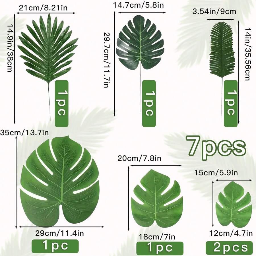 sztuczne liście 21-pack