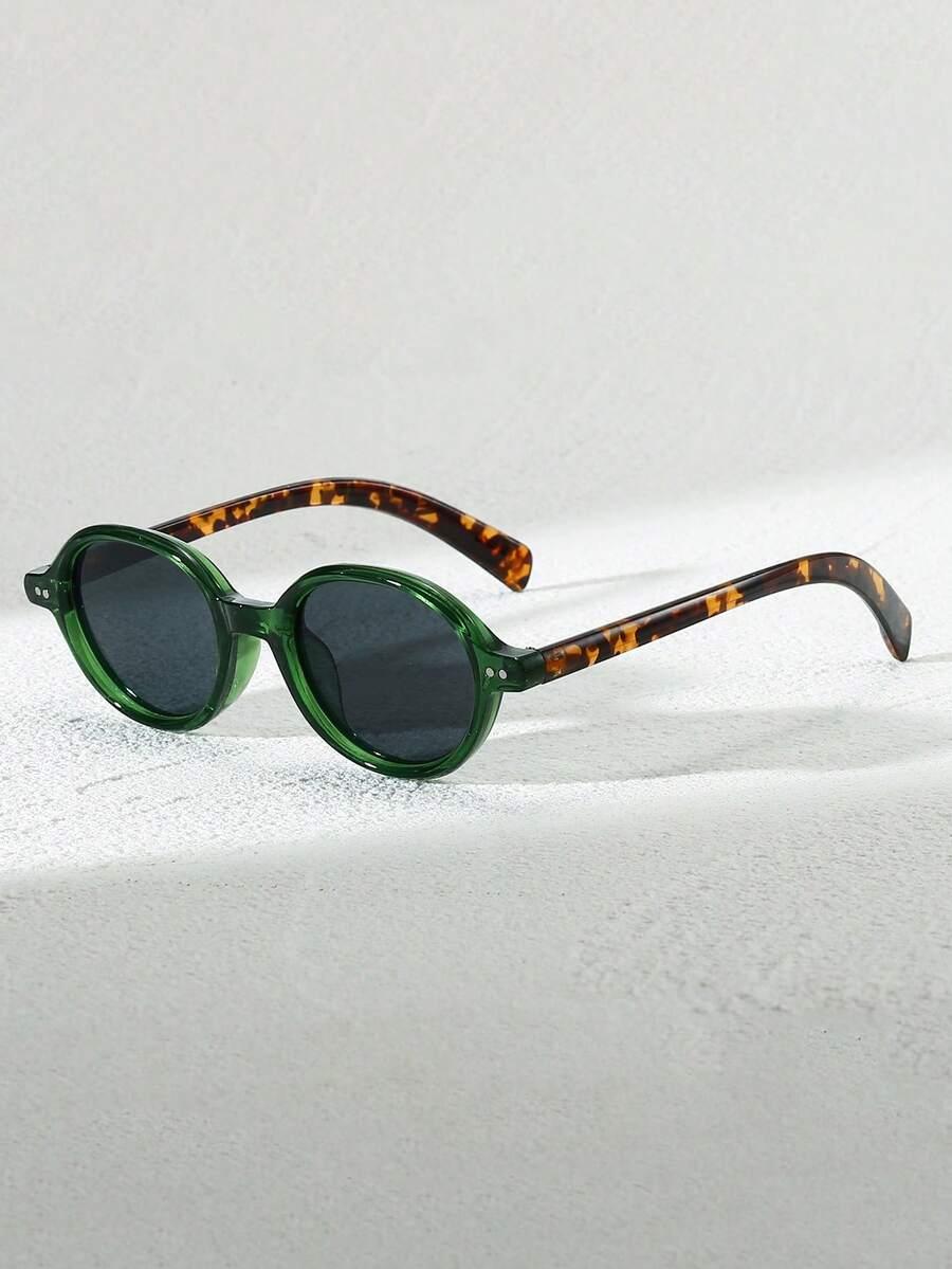 okulary przeciwsłoneczne leopard print