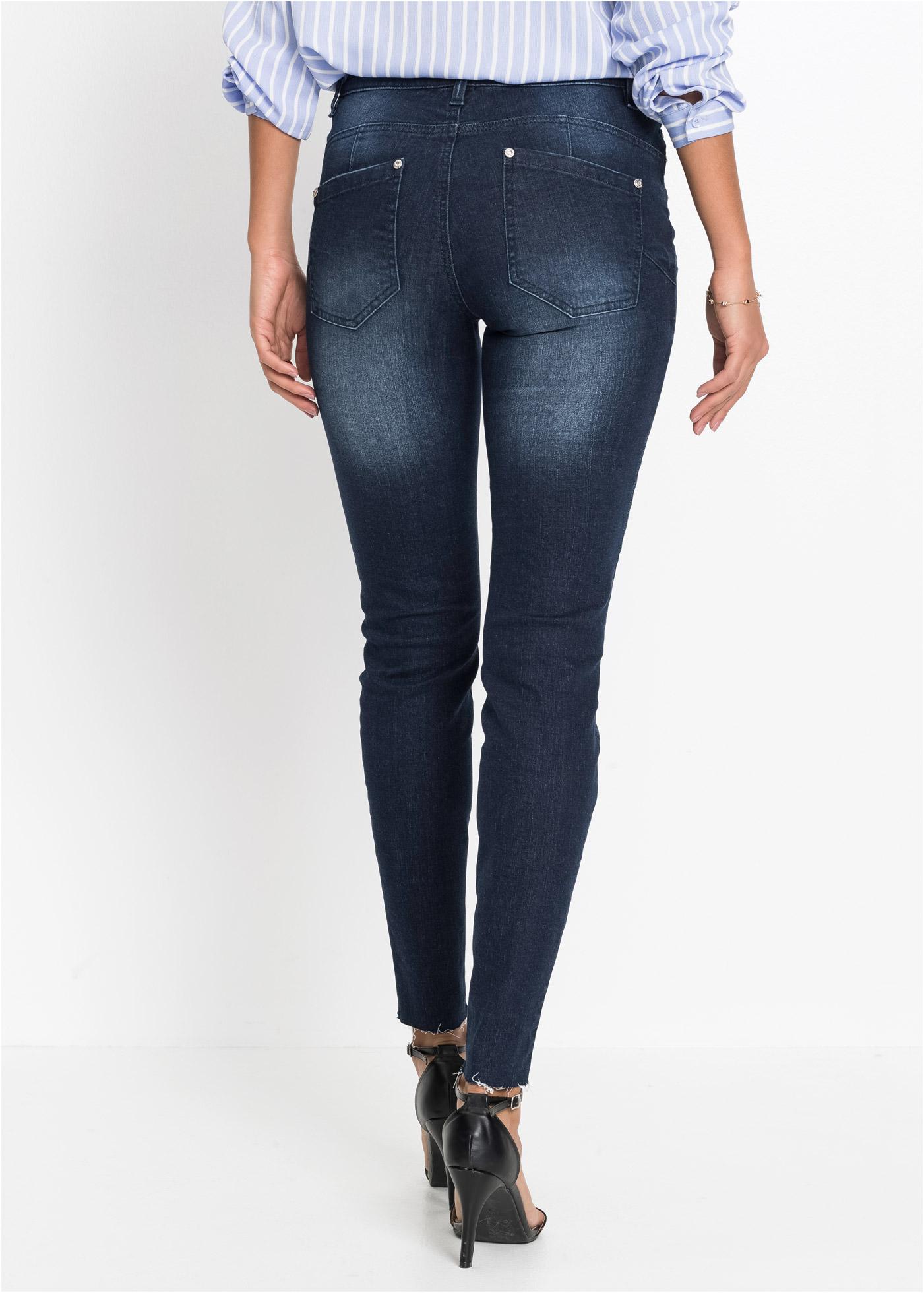 SPODNIE RURKI JEANS KIESZENIE CASUAL