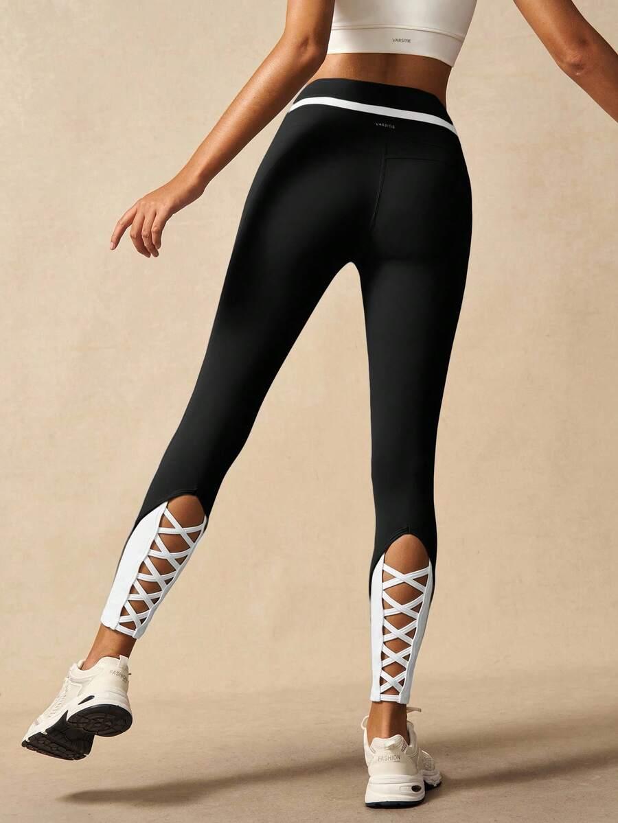 CZARNE LEGGINSY SPORTOWE