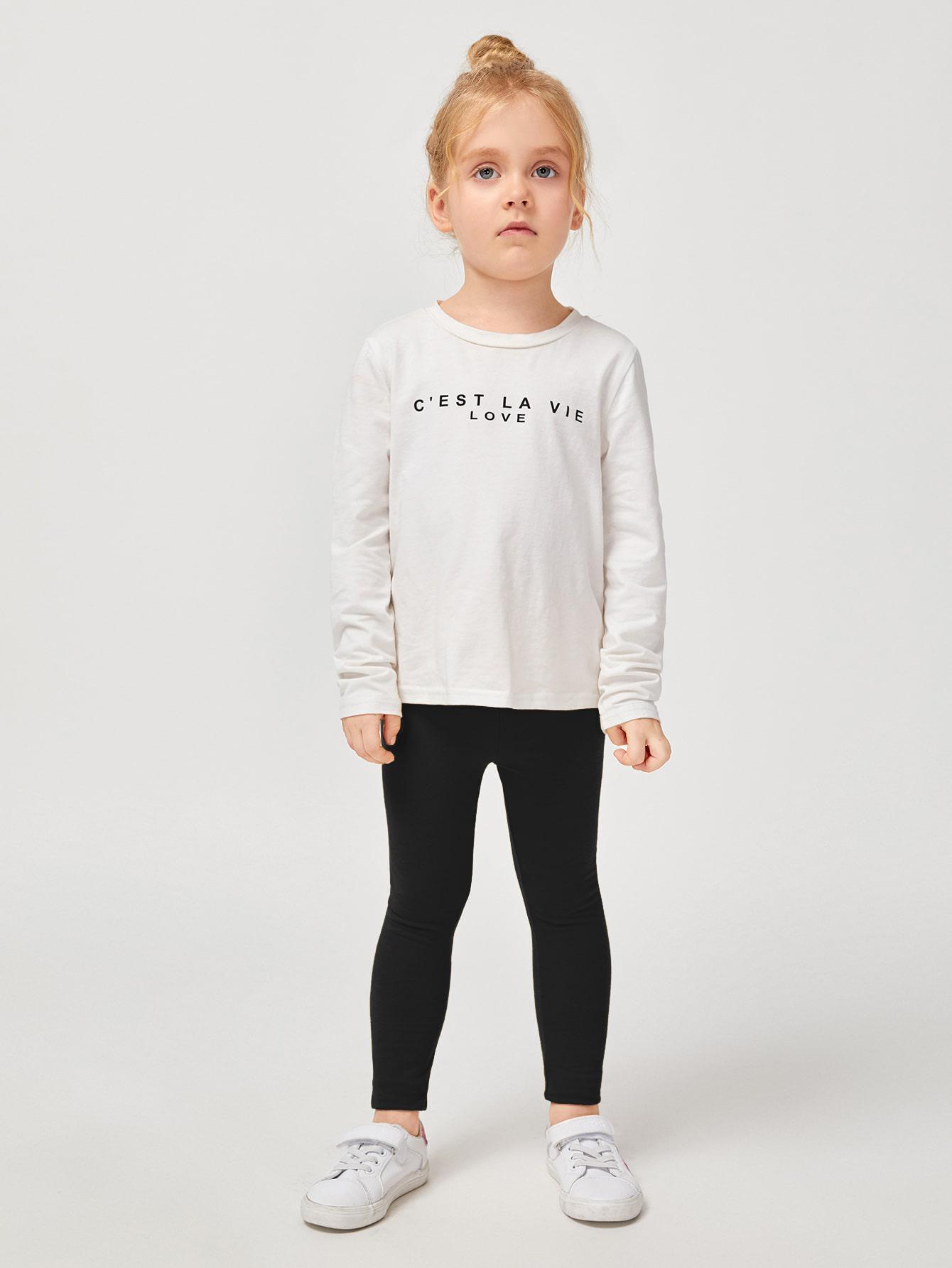 czarne klasyczne legginsy