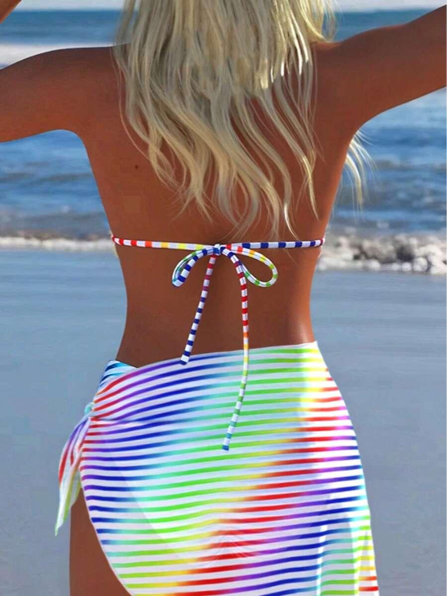 trzyczęściowy komplet bikini