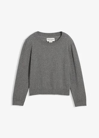 SWETER Z CIENKIEJ DZIANINY