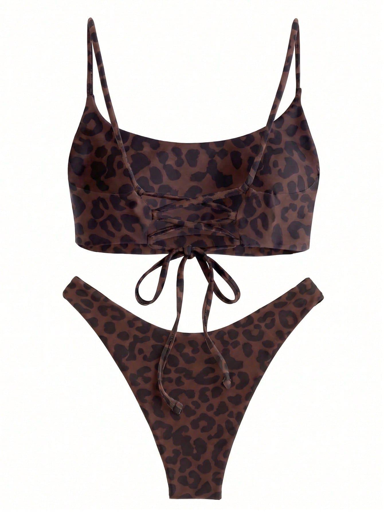 DÓŁ OD BIKINI ANIMAL PRINT
