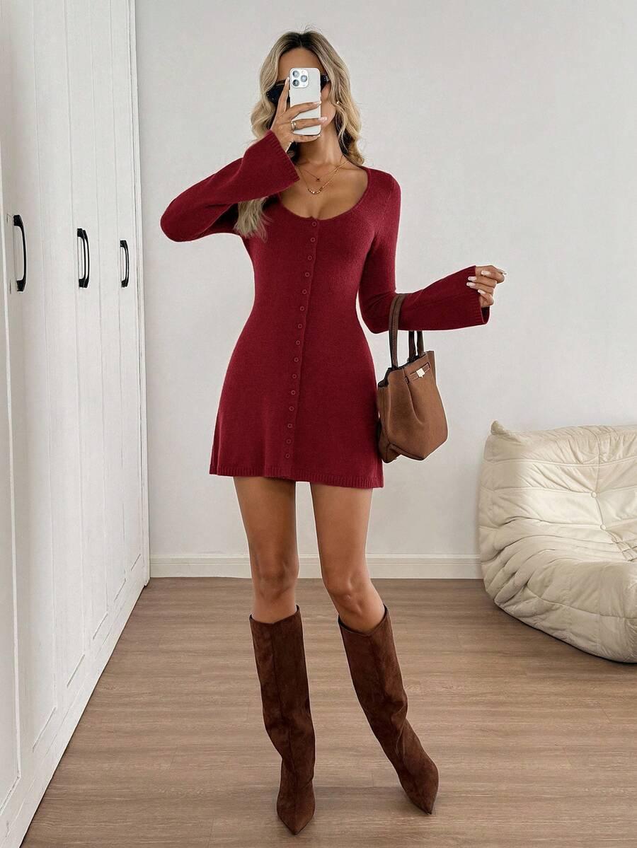 CZERWONA MINI SUKIENKA