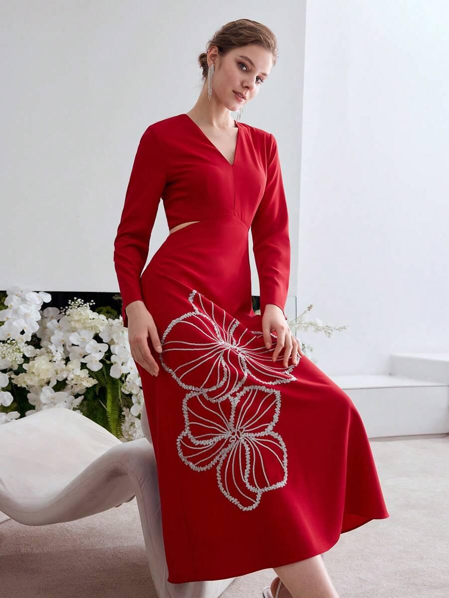 ELEGANCKA SUKIENKA WIECZOROWA