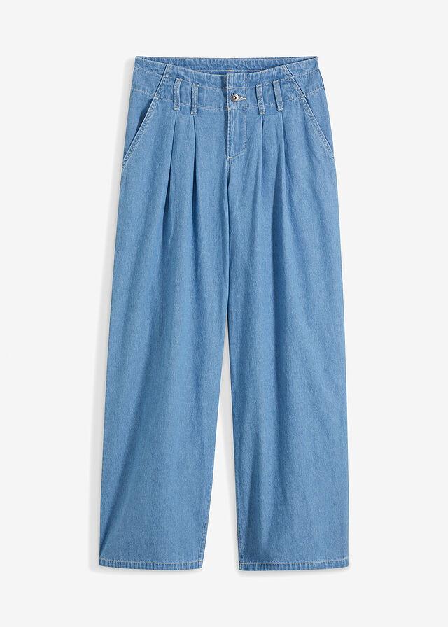 NIEBIESKIE SPODNIE JEANS 