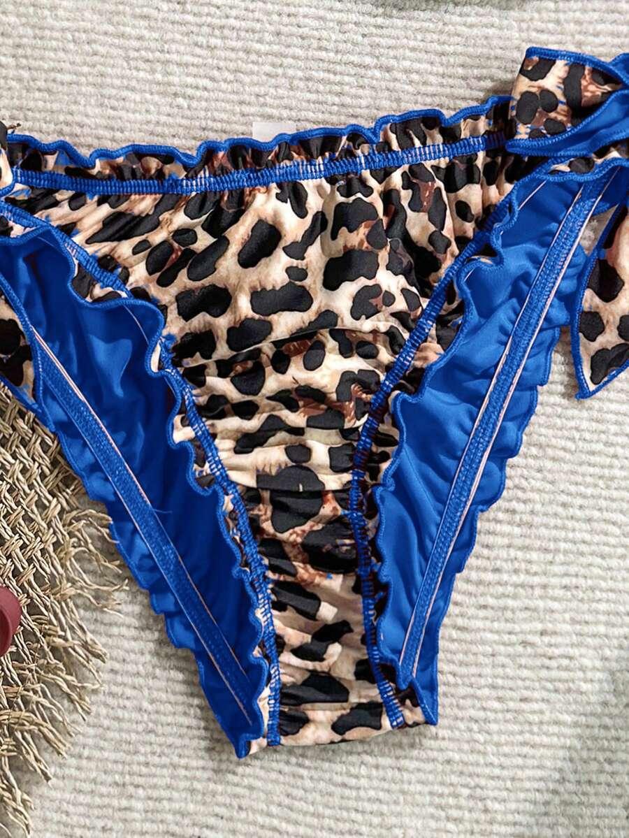 DWUCZĘŚCIOWY STRÓJ KĄPIELOWY ANIMAL PRINT