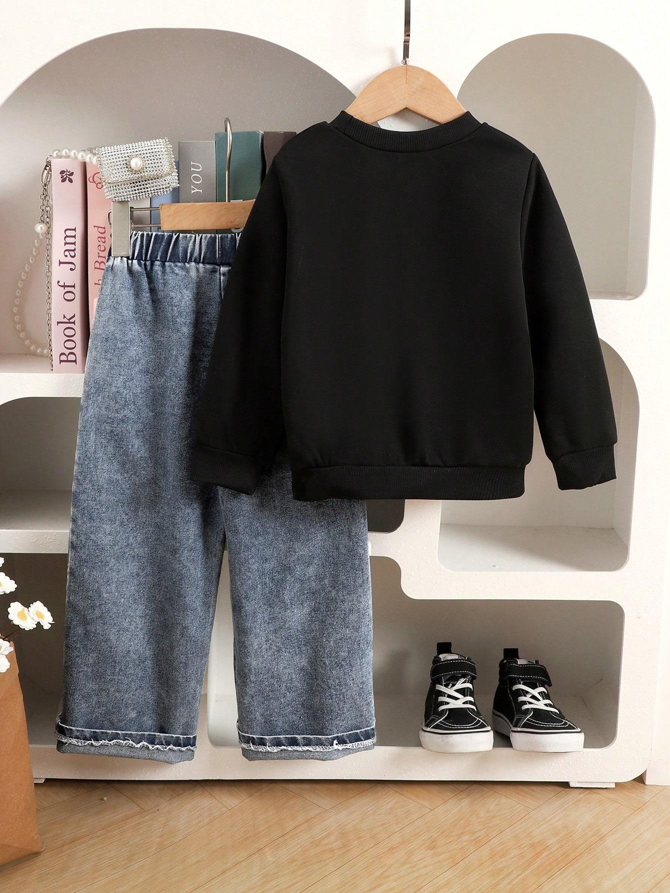 KOMPLET BLUZA SPODNIE