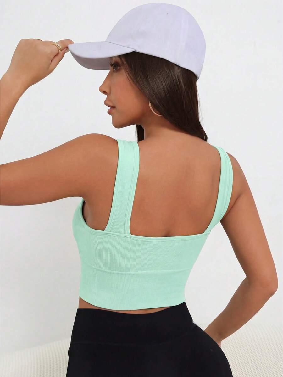 NIEBIESKI TOP SPORTOWY