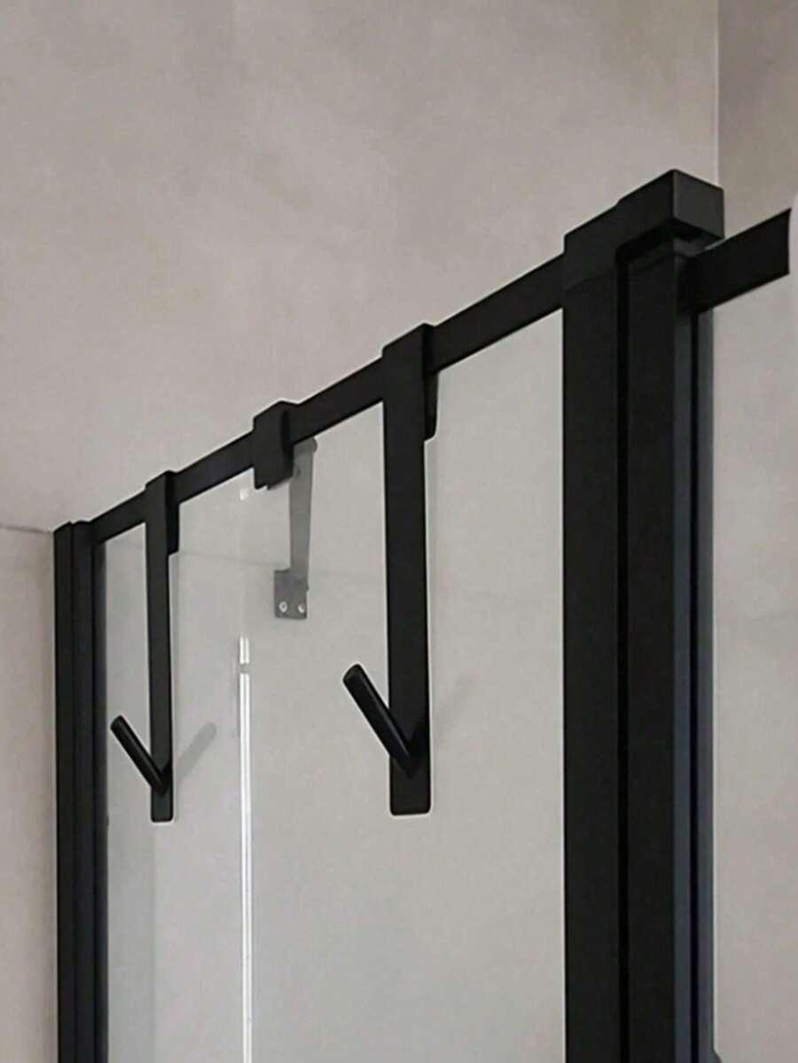 czarne haczyki wieszaki 2-pack