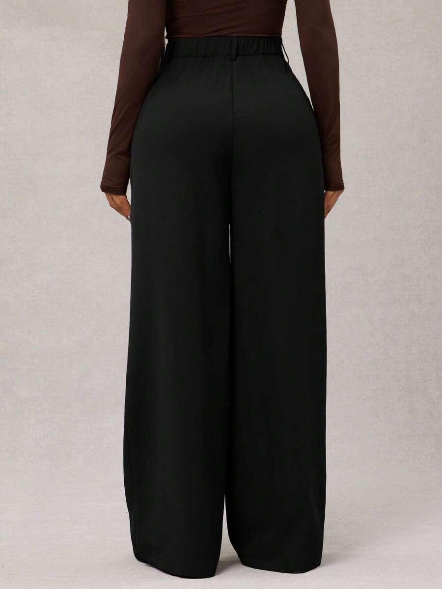 SPODNIE DAMSKIE CASUAL PALAZZO 