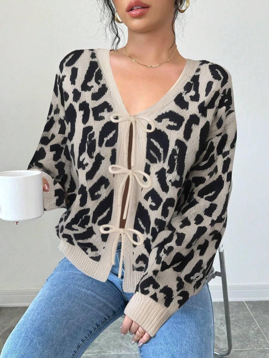 sweter animal print