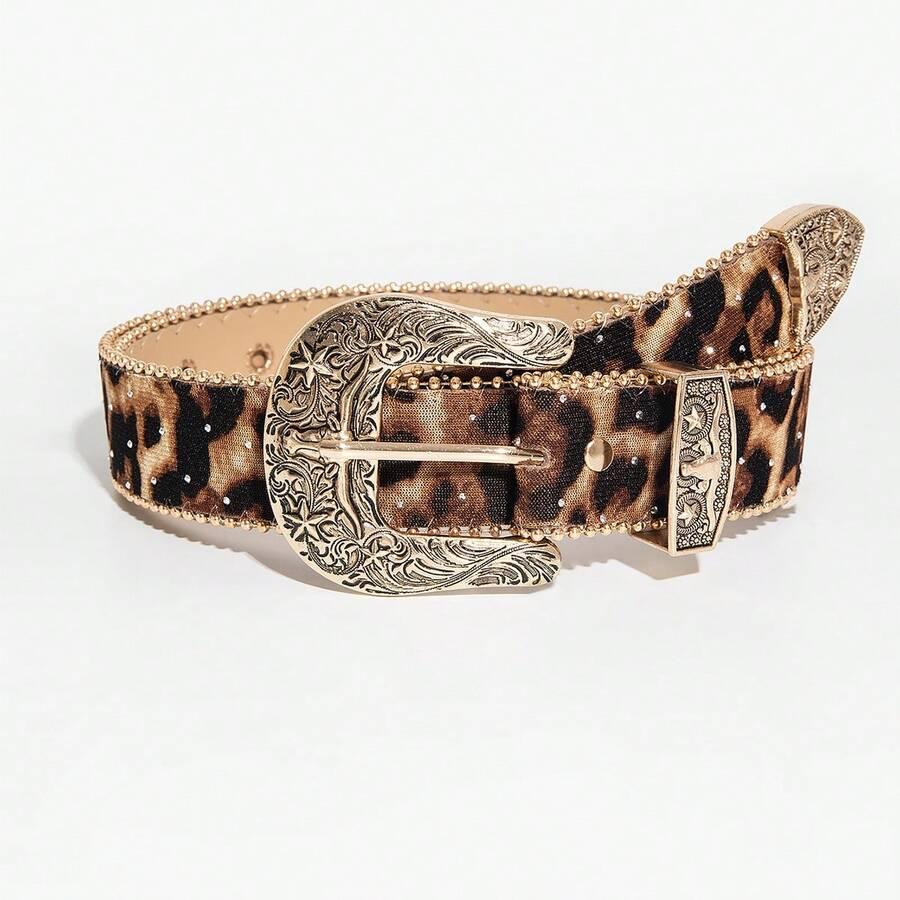 PASEK ANIMAL PRINT