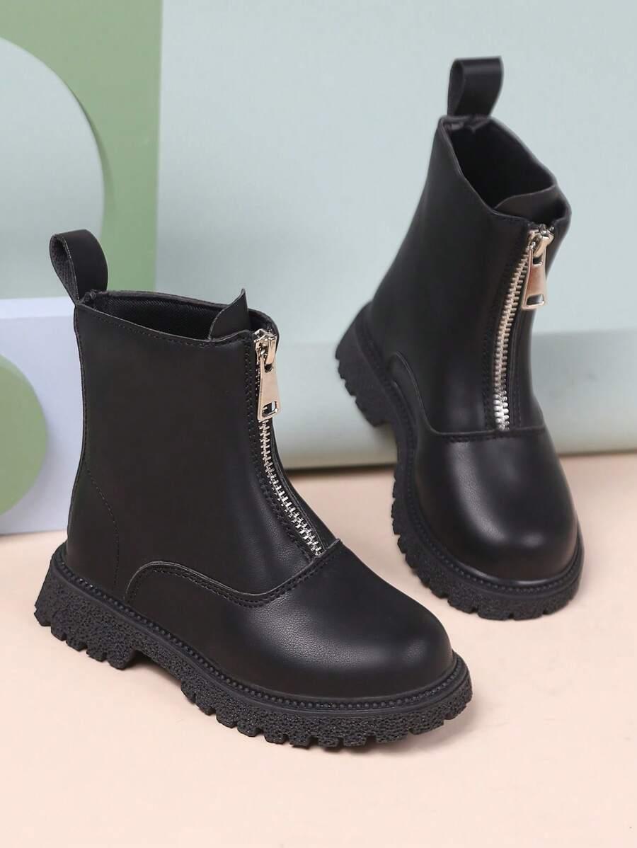 CZARNE BOTKI ZIP