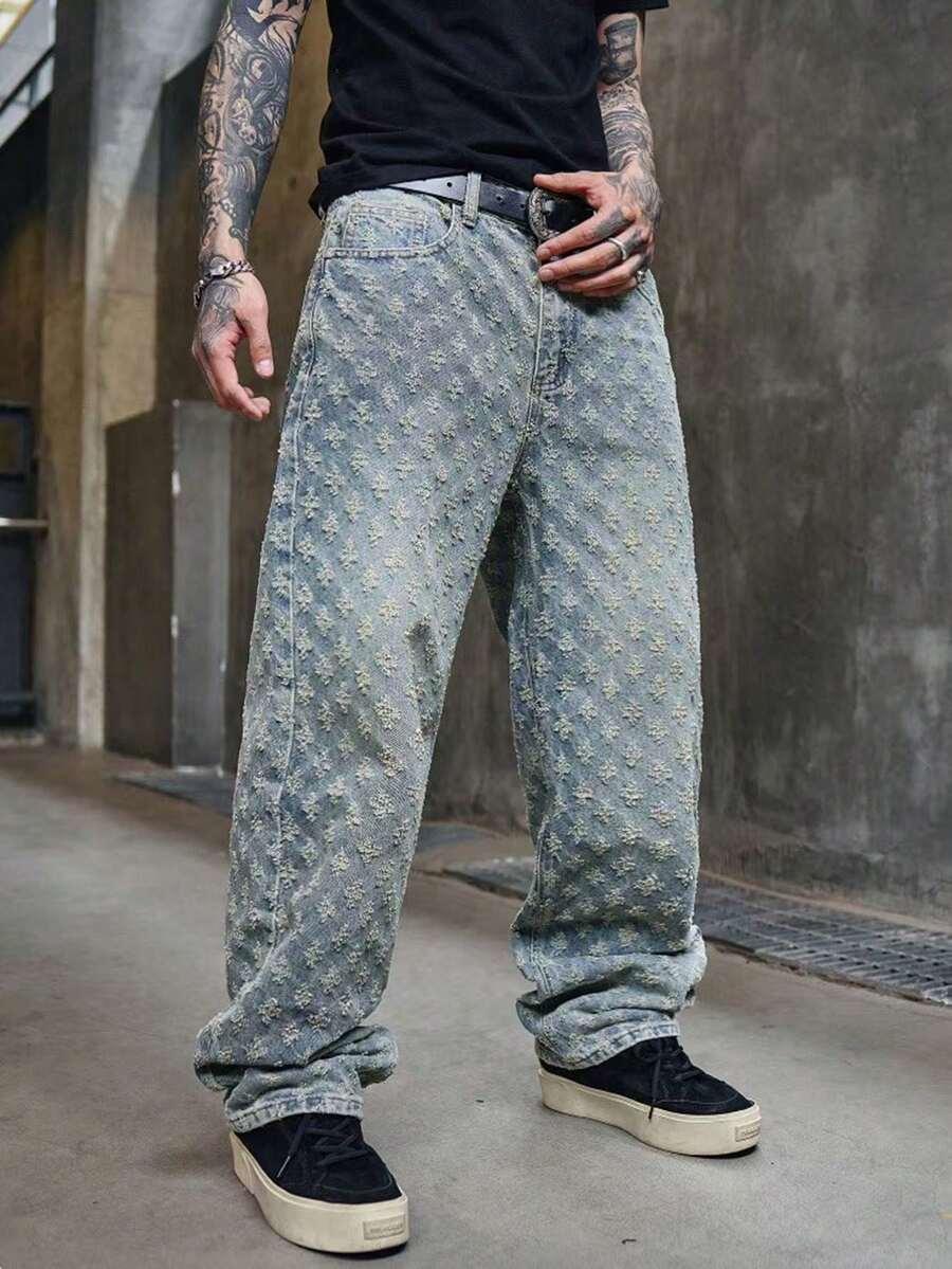  niebieskie spodnie jeans 