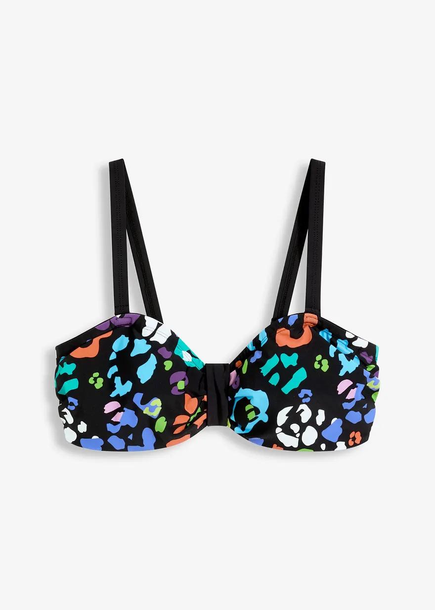 BIUSTONOSZ BIKINI ZE WZOREM