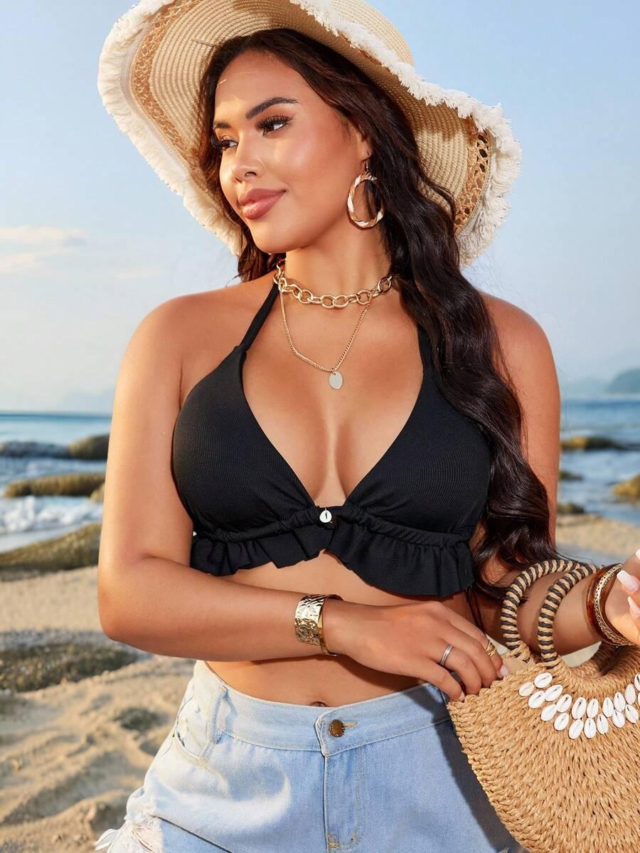 czarna góra od bikini