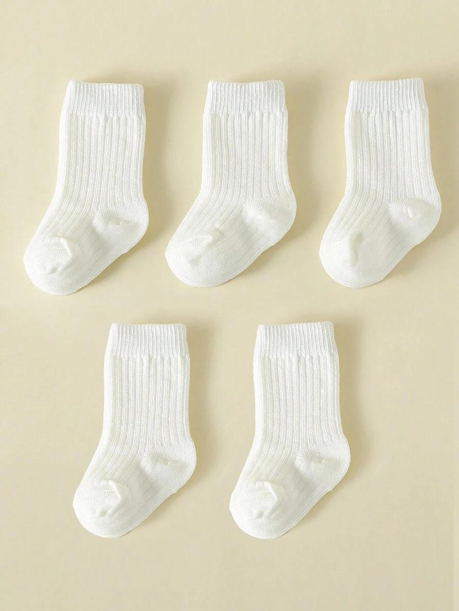 BIAŁE SKARPETY 5-PACK