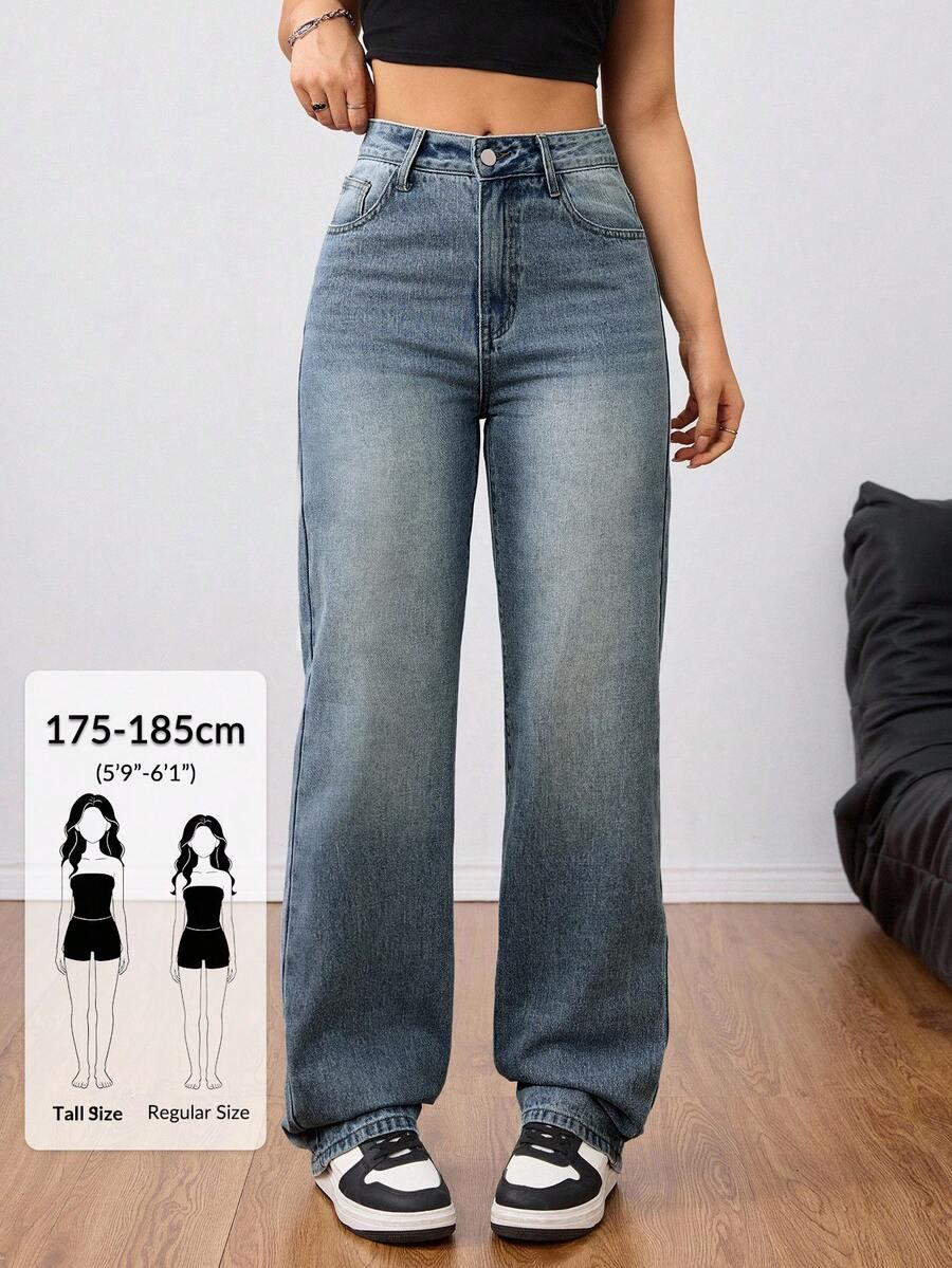 SPODNIE JEANS WYSOKI STAN