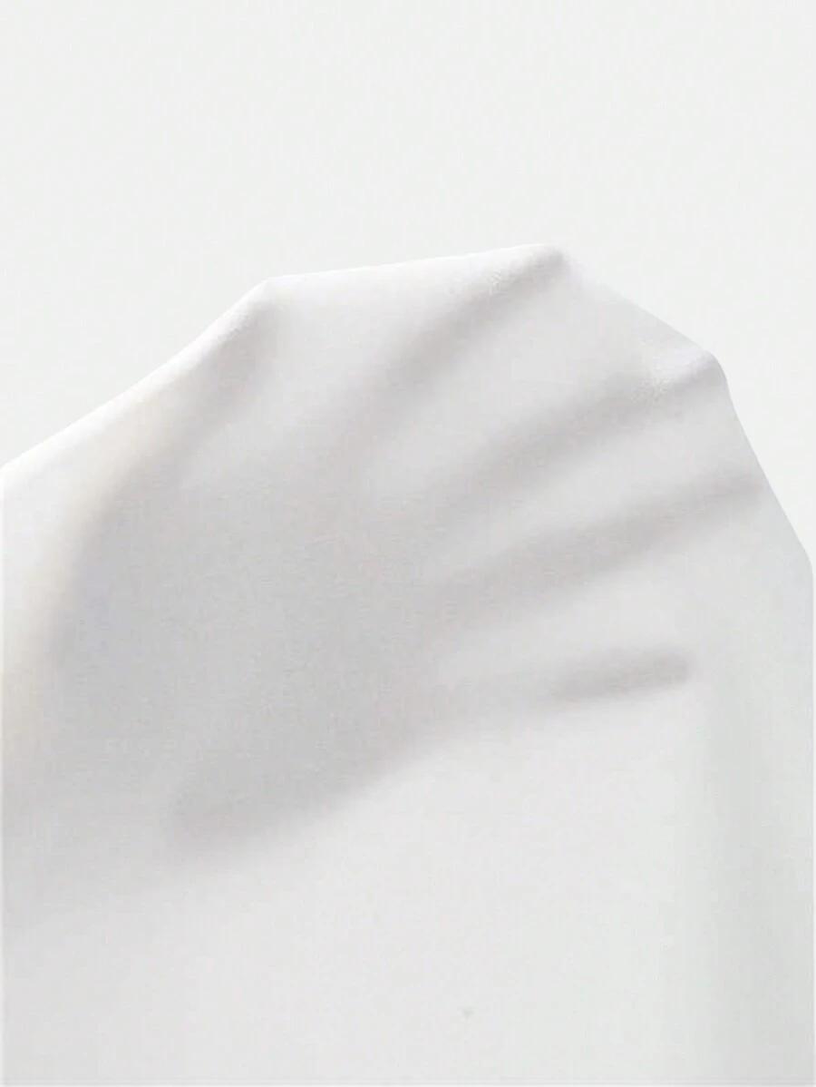BIAŁA BLUZKA V-NECK