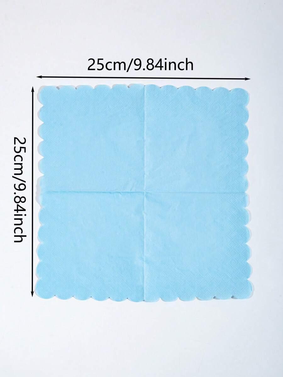 niebieskie serwetki 100-pack