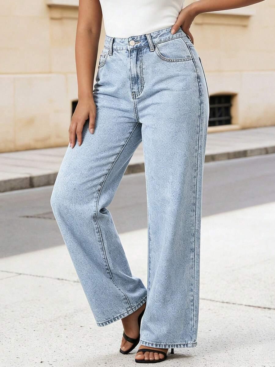 NIEBIESKIE JEANSY KIESZENIE
