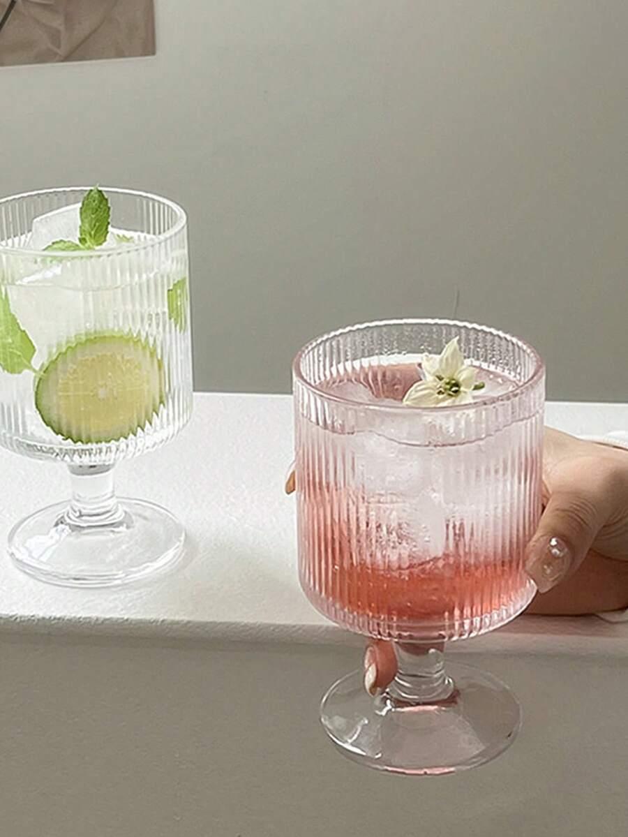 prążkowana szklanka 1szt.