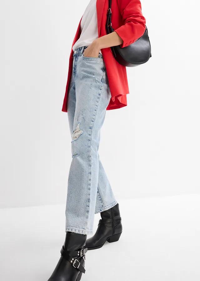 NIEBIESKIE SPODNIE JEANS 