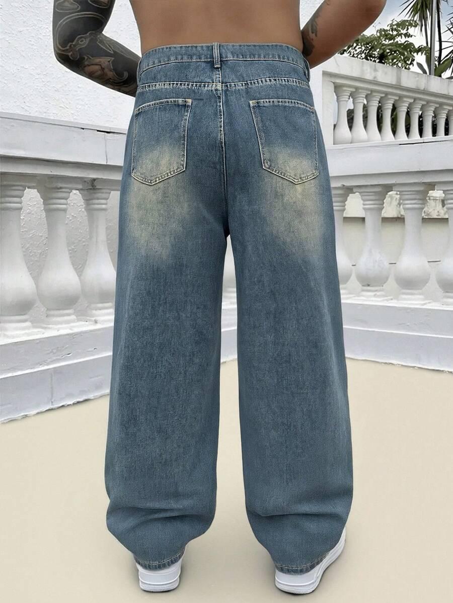 SPODNIE JEANS BAGGY