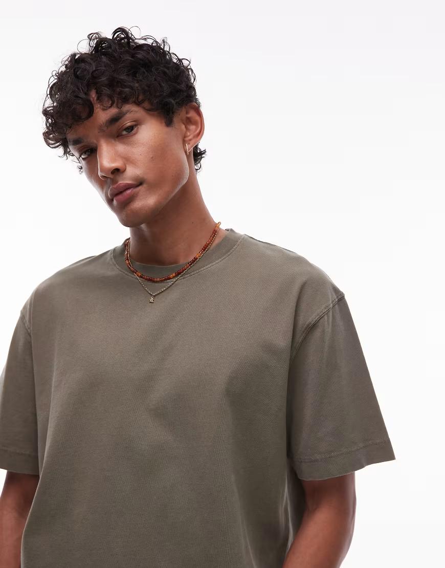 zielony t-shirt basic