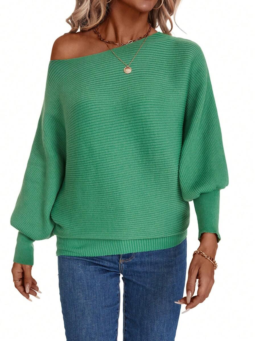 SWETER DAMSKI ASYMETRYCZNY REGULAR