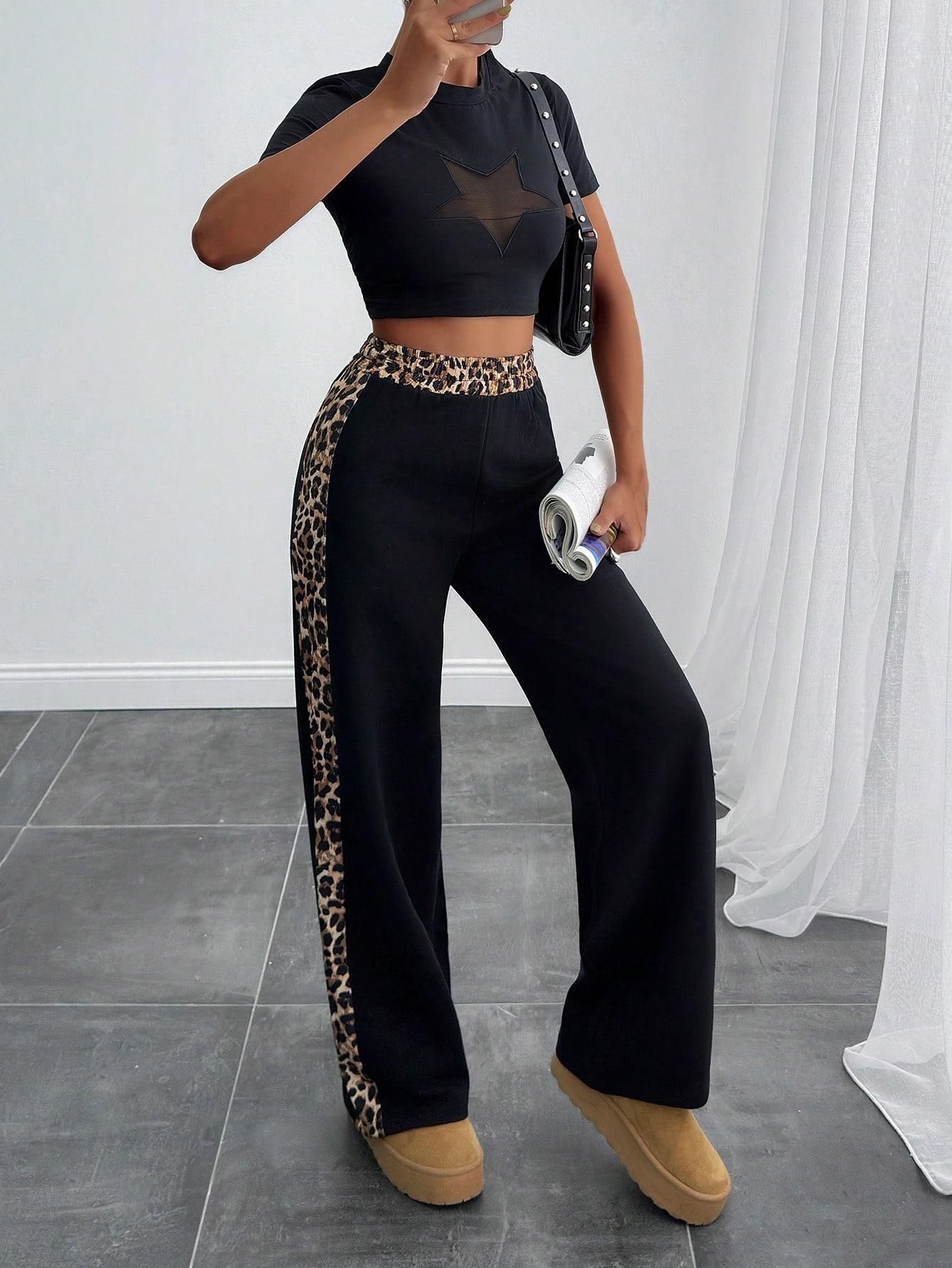 SPODNIE DRESOWE ANIMAL PRINT