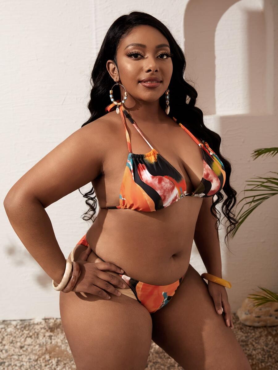 komplet bikini spódnica
