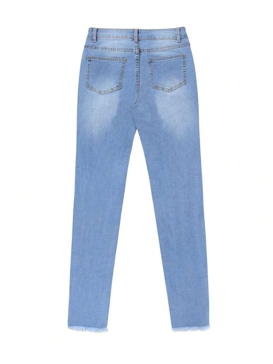 NIEBIESKIE SPODNIE JEANS