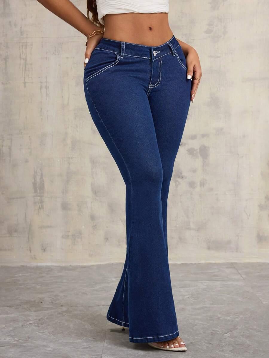 JEANSY DAMSKIE FLARE