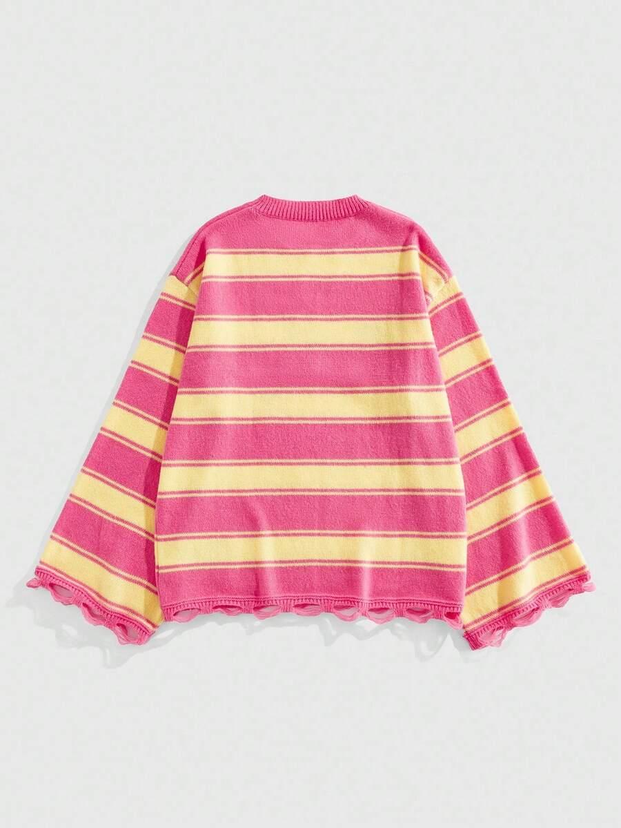 SWETER WZÓR PASKI